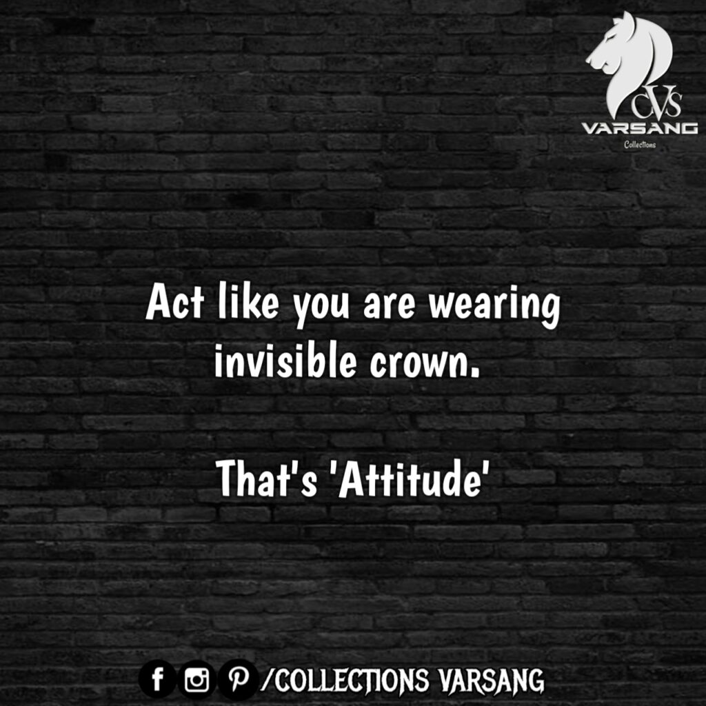 Show your high level attitude with 30+ best attitude quotes » quotation